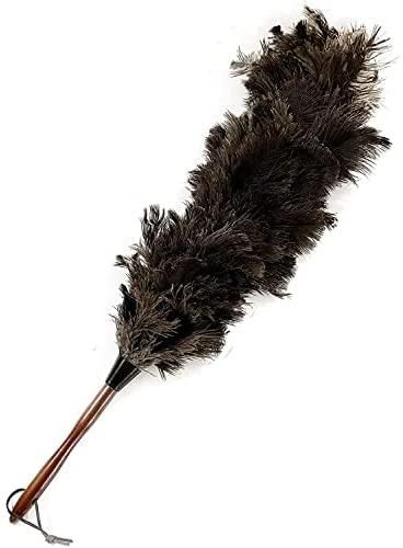 Ostrich feather cleaning brush