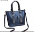 Fashion Leather Handbag-Blue