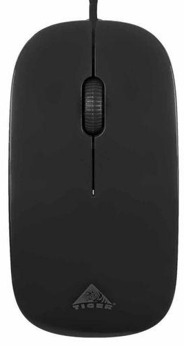 Tiger Optical USB Wired Mouse - Black