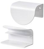 LATMASK Clip-on handle, white, 60 mm2 pack - IKEA