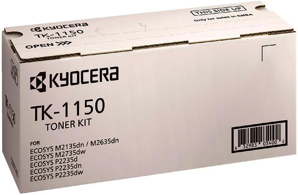 Kyocera Mita TK-1150 Toner Cartridge For Kyocera ECOSYS M2135dn, ECOSYS M2635dn, ECOSYS M2235dn, ECOSYS M2235dw, ECOSYS M2635dw, ECOSYS M2735dw