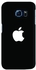 Stylizedd Samsung Galaxy S6 Edge Premium Slim Snap case cover Matte Finish - Steve's Apple - Black