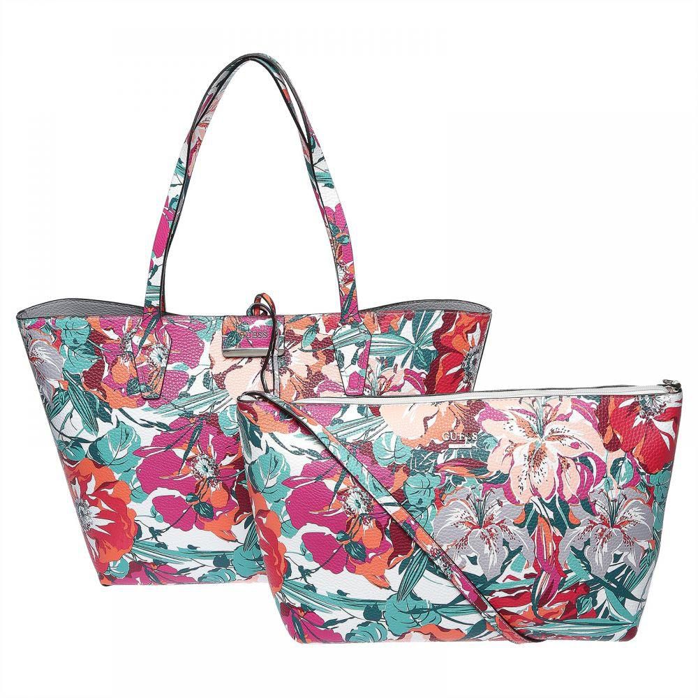 Guess Bobbi Reversible Tote Bag for Women - Multi Color