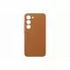 Samsung Leather back cover for Samsung Galaxy S23 Camel | Gear-up.me