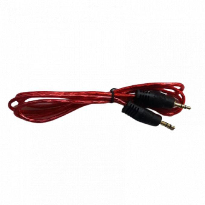 1 IN 1 AUX Cable - 1.5 M - red