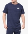 Navy Melange NSW Advance 15 Knit T-shirt