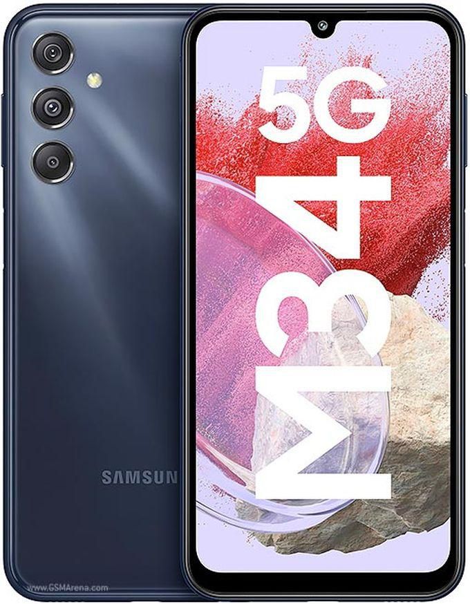 Samsung Galaxy M34 5G - 6.5-inch 128GB/6GB Dual SIM - Mobile Phone - Midnight Blue