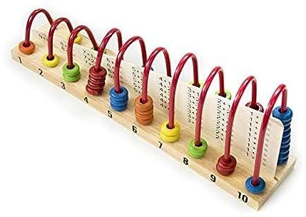 Generic Abacus - Wooden Calculation Shelf for Kids - Early Learning Toys for Kids, 2724343504077(one year gurantee) (one year warranty)