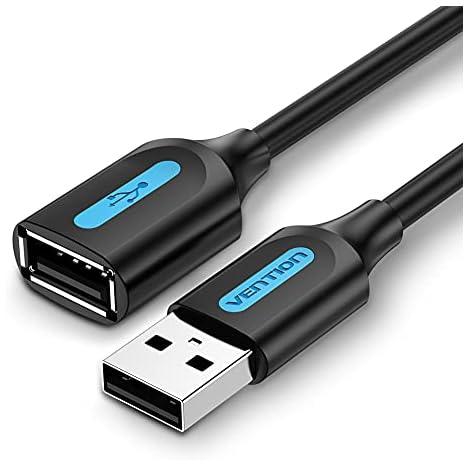 VENTION USB 2.0 A Male to A Female Extension Cable (USB 2.0 Extension, 0.5 Meter)