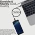 Promate - USB-C™ to USB-C™ Cable, Premium 60W Power Delivery USB Type-C™ to Type-C™ 3A Sync and Charge Cable with 2 Meter Tangle Free Cord for MacBook Pro, Google Pixel XL, Nexus 5X/6P, PowerBeam-CC2 Black