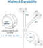 Ntech 30-Pin USB Sync and Charging Data Cable for iPhone 4/4S/3G/3GS, iPad 1/2/3, and iPod (5'/1.5m)