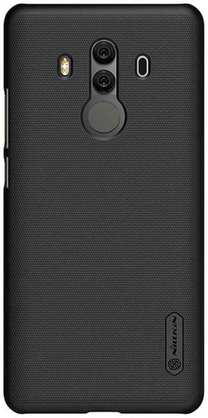 Frosted Shield Case Cover With Screen Guard For Huawei Mate 10 Pro Black