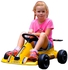 Megastar - Ride On 12 V Fusion Go Kart Buggy - Yellow- Babystore.ae