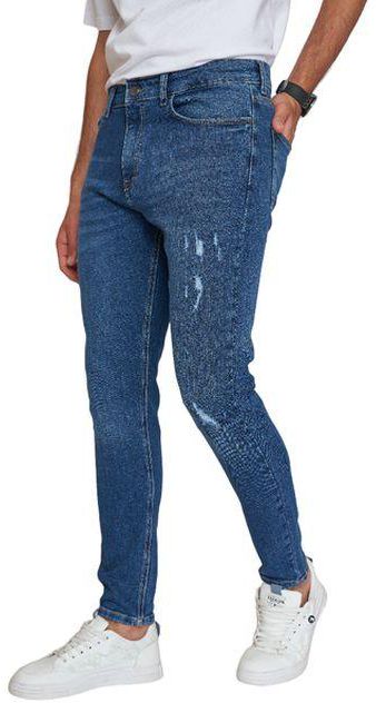 Dott jeans بنطلون كاروت ممزق للرجال - 1732