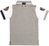 Santa Monica M167687C Polo Shirt for Boys - 6 - 7 Years, Ash Grey