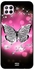 Skin Snap Case Cover -for Huawei Nova 7i Silver Butterfly Silver Butterfly