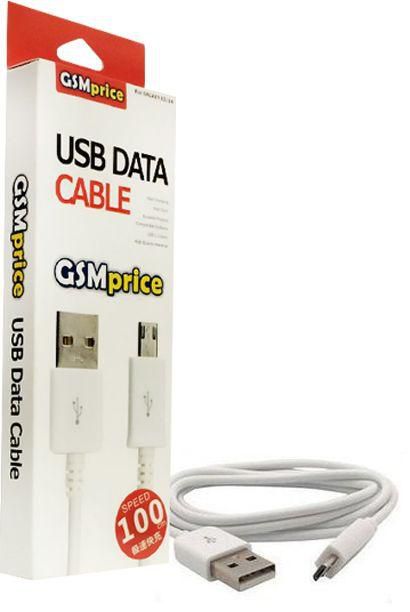 Micro USB Data Charger Cable for 10 Inch Tablet - White
