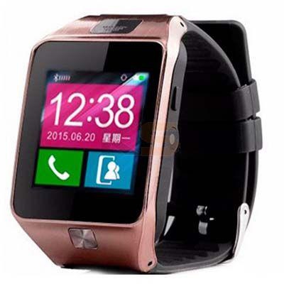 Fantime - SW07 Smart Phone Watch with SIM Card and Memory Card (Pedometer, Anti-loss, Camera) - Gold