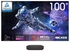 Hisense 100" Laser TV with Screen Smart Laser TV 100L5