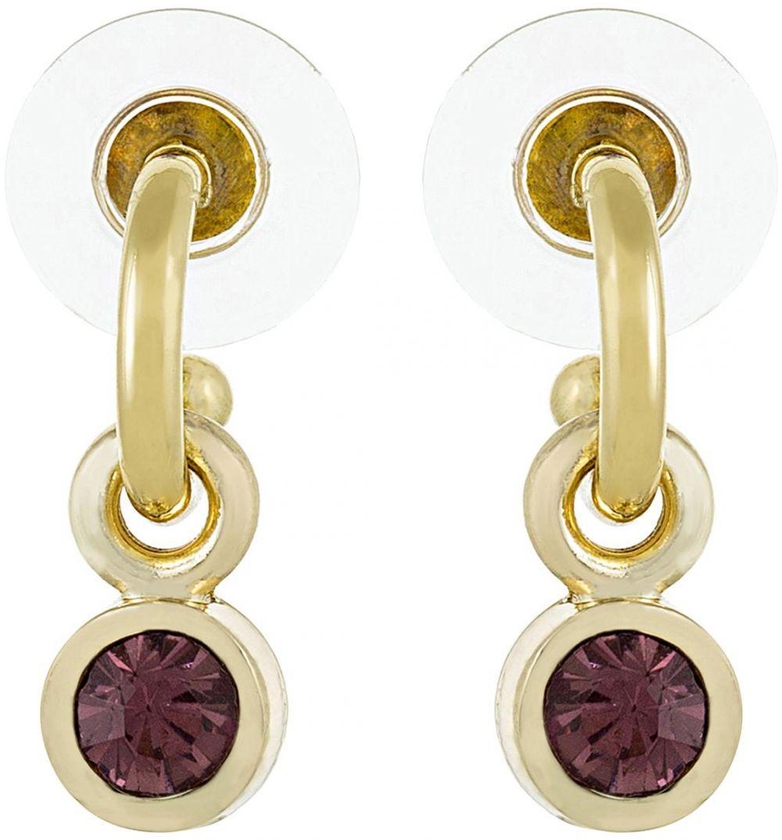 Scarlet Bijoux Brass Valentina Dangle Earrings
