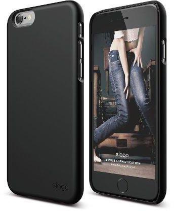 Elago S6 Slim Fit 2 Case - Soft Feeling Black for IPhone 6 (Model ES6SM2-SFBK)