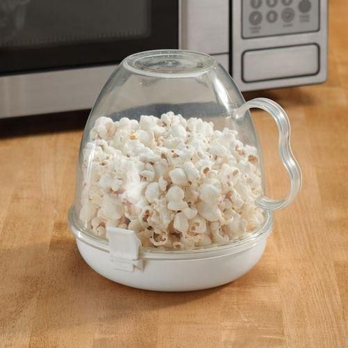 As Seen On Tv Microwave Popcorn Maker - White