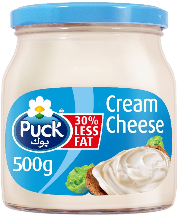 Puck Cream Cheese Low Fat Spread Jar 500g