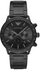 Get Emporio Armani AR11242 Analog Casual Watch For Men, 43 mm, Stainless Steel Band - Black with best offers | Raneen.com