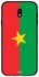 غطاء حماية واقٍ لهاتف سامسونج جالاكسي J7 ‏(2017) علم بوركينا فاسو