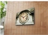 ساعة حائط من القماش الكتاني للزينة طراز 3040CS9