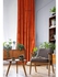 Orange Curtain For Window And Door