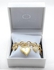 Heart Design 18K Gold Plated Watch from Charles Delon - Gold with Gold Dial