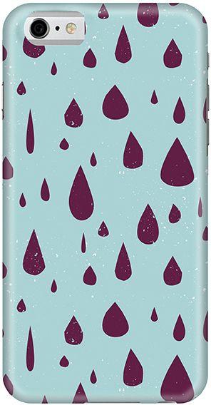 Stylizedd  Apple iPhone 6 Premium Slim Snap case cover Gloss Finish - Hard Rain  I6-S-212