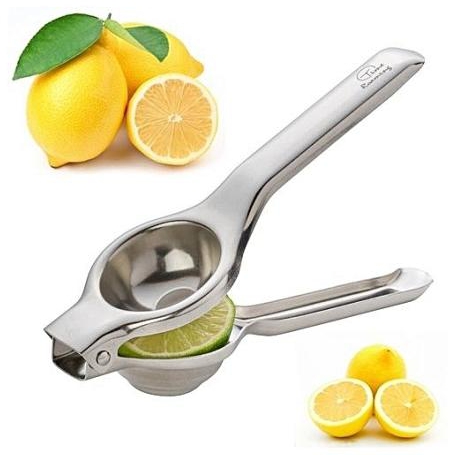 Stainless Steel Citrus Lemon /Orange Squeezer - Silver