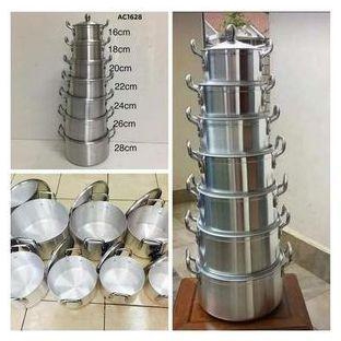 14 Pcs Heavy Duty Aluminum Cooking Pot- CookWare Set & Gifts