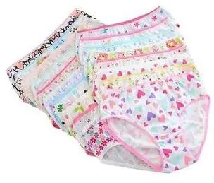 Fashion 6PCs Most Beautiful Pure Cotton Girls PantiesPure cotton fabric meets the cutest  girly prints creating the perfect panties for girls of age 2-10YEARS.Cotton fabric to abso