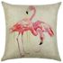 Flamingo Printed Cushion Cover Multicolour 45x45centimeter