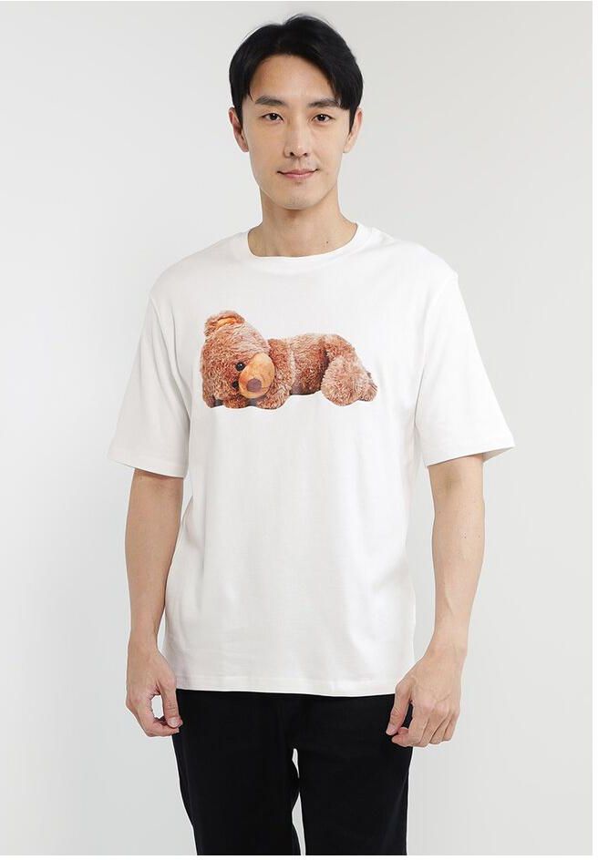 Teddy Series Lying Down Teddy T-Shirt for Men - 4 Sizes