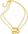 Women's simple alloy necklace