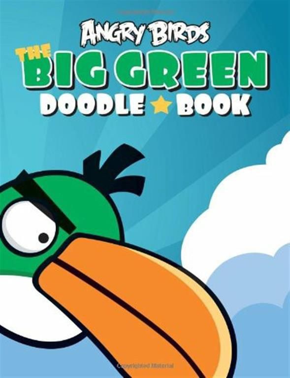 Angry Birds Big Green Doodle B