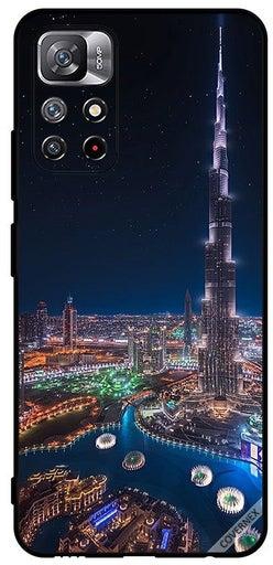 Protective Case Cover For Xiaomi Redmi Note 11S 5G Night View Of Downtown