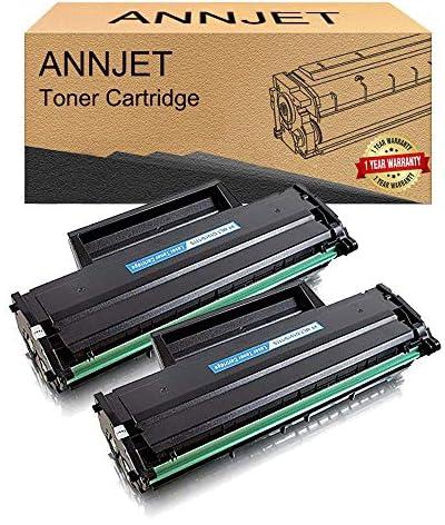 ANNJET Compatible Toner Cartridge Replacement for Samsung 111S D111S MLT-D111S to use with Xpress SL-M2020W M2020W SL-M2070FW M2070FW SL-M2070W M2070W Printer (2 Black, High Yield)