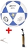 Mikasa Size 5 Soccer Ball Blue & White Plus A Hand Pump
