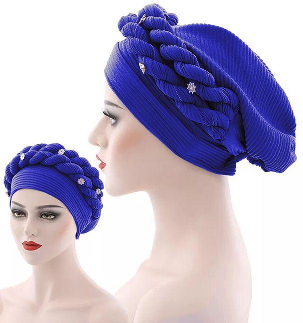 Ladies Sequence Turban Cap - Turban Head Wrap