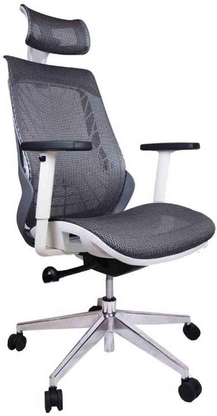 Get Modern Luxury Mesh Office Chair, 80×45×50 Cm - Dark Grey with best offers | Raneen.com