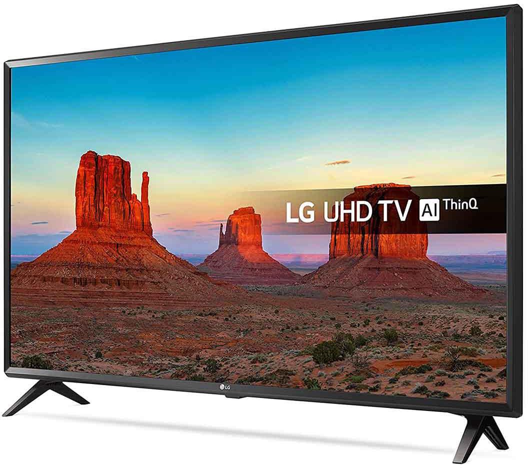 LG 43 Inch Ultra HD 4K TV ThinQ AI Smart TV