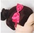House Of Genevieve Double Satin Big Bow Alice Hair Band Kids Fashion Girls Hair Accessories - Rose Pink