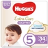 Huggies - Active Baby Pants, Size 5, 12-17 Kg - 34 Diapers- Babystore.ae