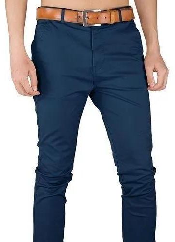 Soft Khaki Men's Trouser Stretch Slim Fit Official Casual- Navy Blue+Free Pair Of Socks This trouser is Stretching and breathable hence easier movement. Men Fashion-plus Offers the