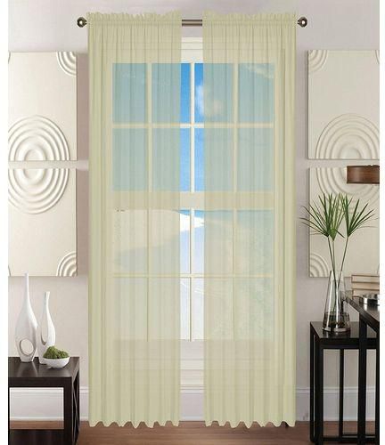 Rod Pocket Window Curtains 60, 60 Inch Length Curtain Panels